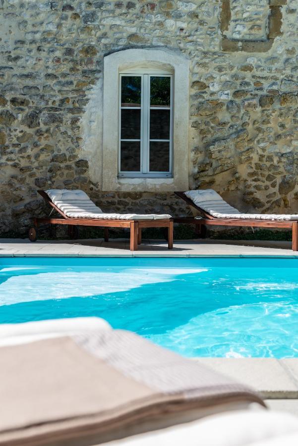 La Maison De Livia, Chambres D'Hotes, Piscine Chauffee, Proche Uzes, Nimes, Ales Sauzet  エクステリア 写真